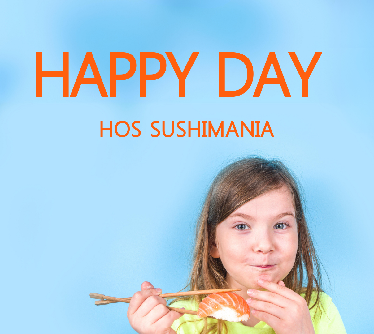 Du kan komme forbi hver onsdag og lave en gratis sushirulle i SushiMania